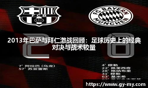 2013年巴萨与拜仁激战回顾：足球历史上的经典对决与战术较量