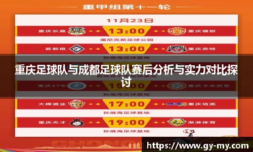 重庆足球队与成都足球队赛后分析与实力对比探讨